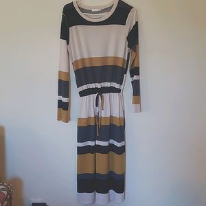 Knitted sweater dress